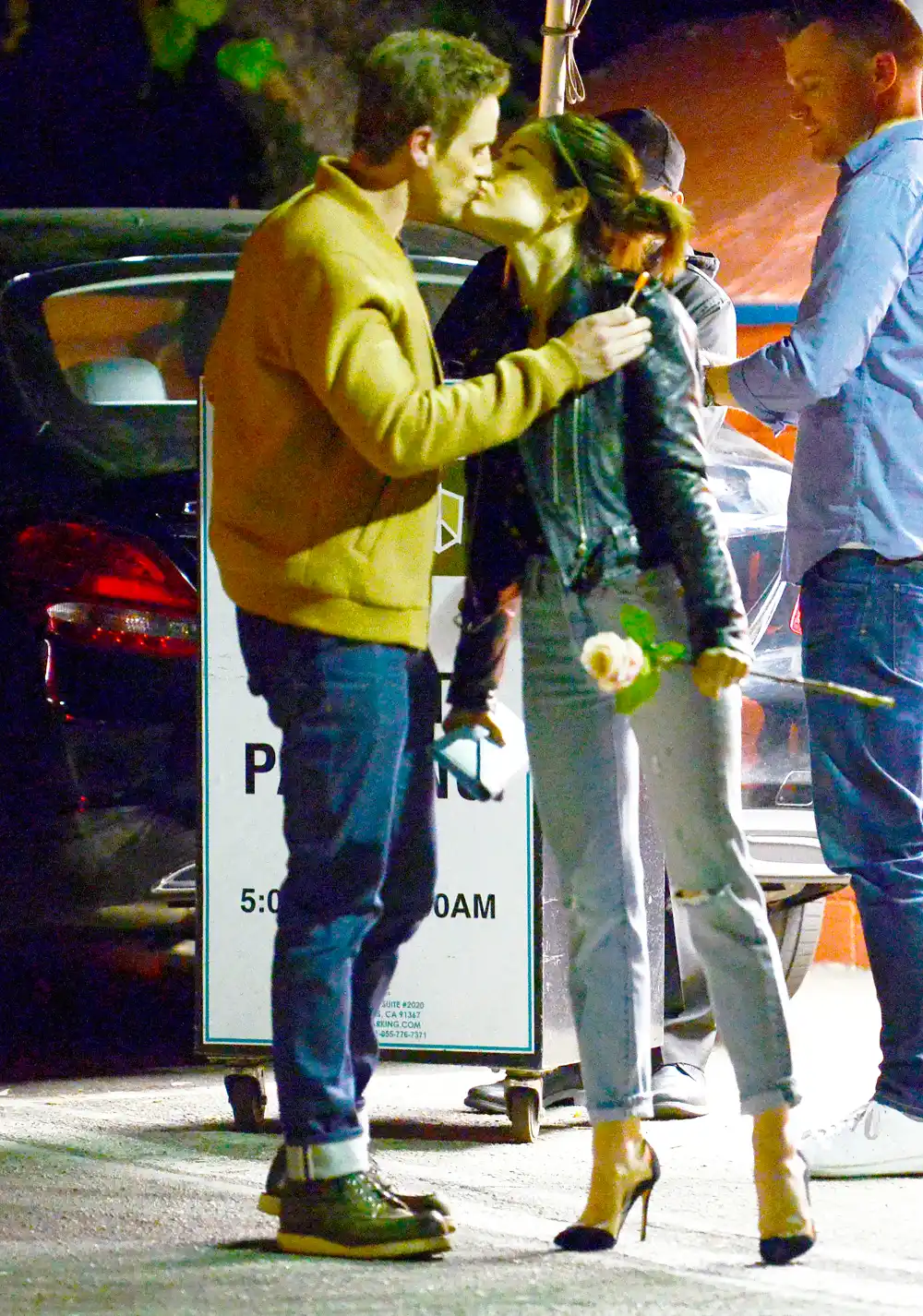 Lucy Hale and &lsquo;Life Sentence&rsquo; Costar Riley Smith spotted having a Valentine&rsquo;s Day dinner on February 14, 2017.