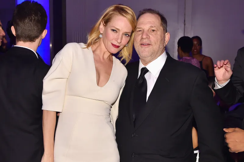 Uma Thurman, Harvey Weinstein