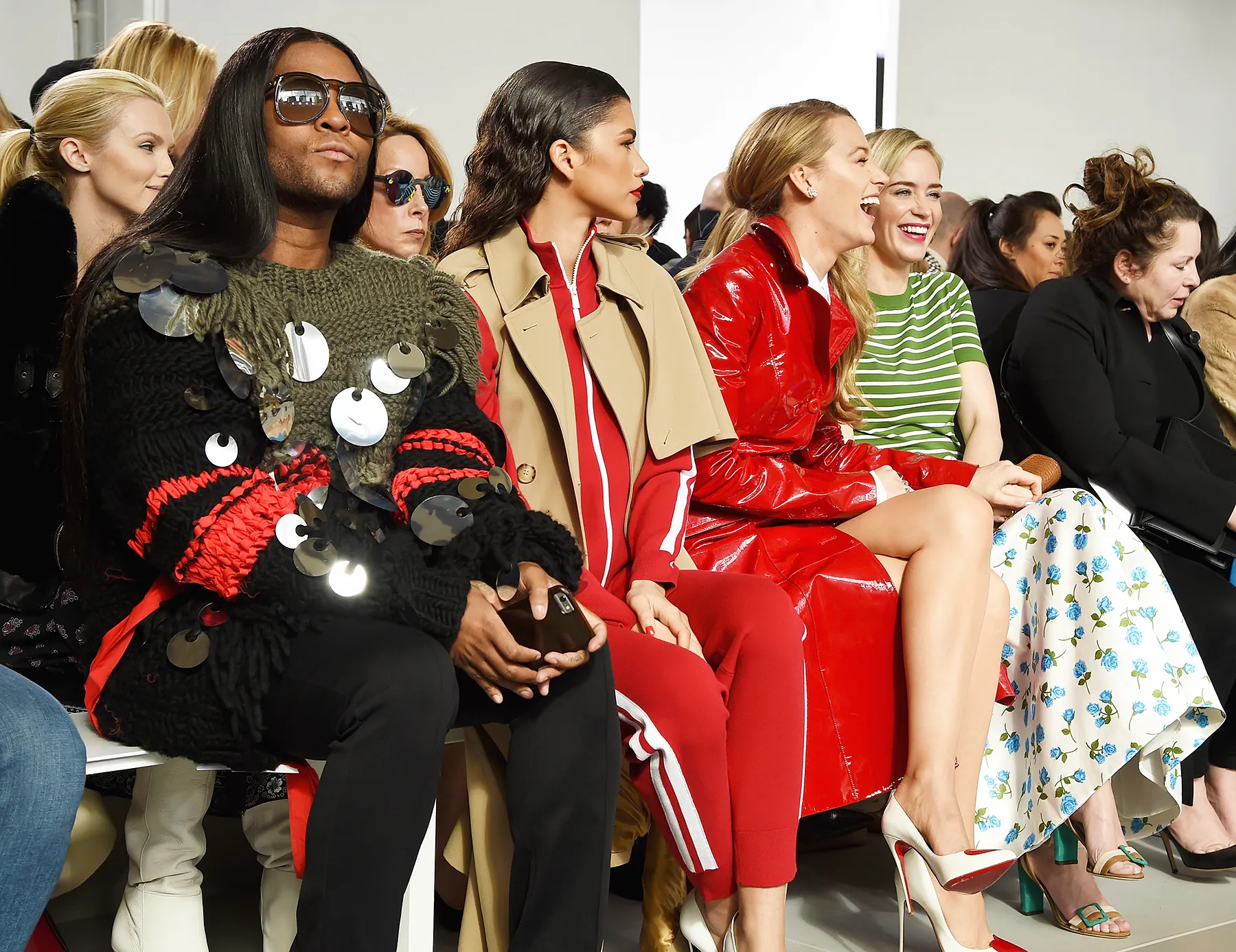 Zendaya Not Throwing Shade Blake Lively Emily Blunt