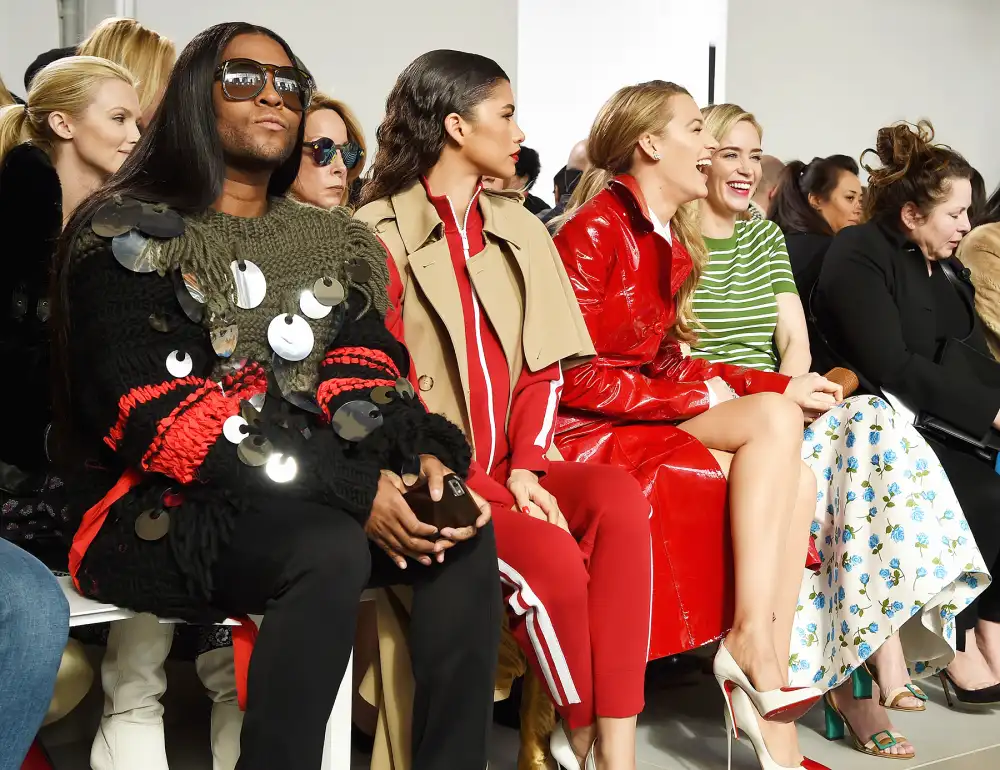 Zendaya Not Throwing Shade Blake Lively Emily Blunt