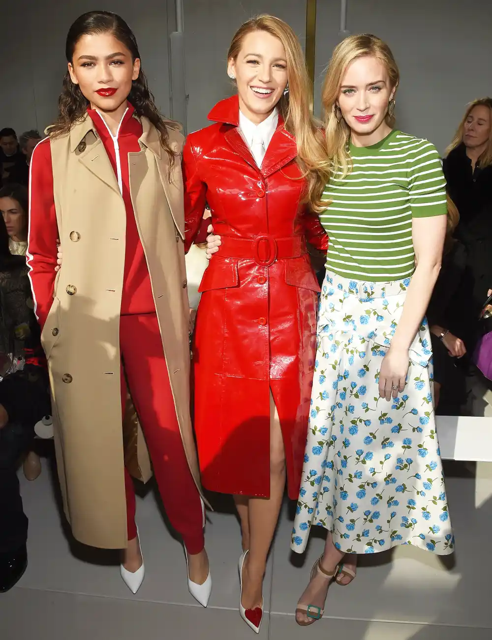 Zendaya Not Throwing Shade Blake Lively Emily Blunt