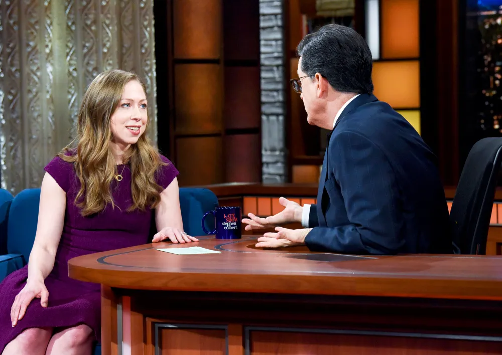 Chelsea Clinton on &lsquo;The Late Show with Stephen Colbert&lsquo;