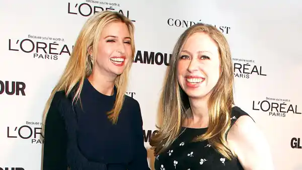 Ivanka Trump and Chelsea Clinton attend the 2014 Glamour Women Of The Year Awards at Carnegie Hall in New York City.