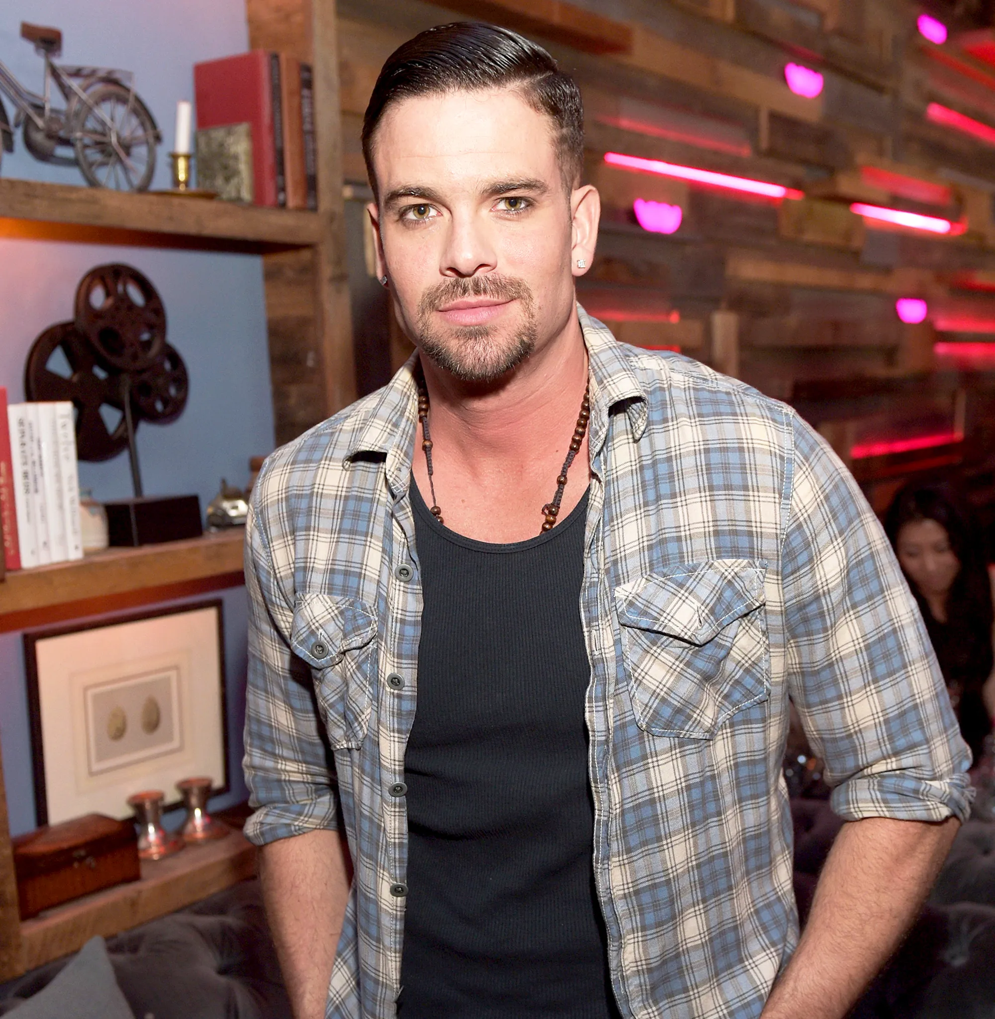 Mark Salling attends the NYLON Young Hollywood 2015 Party at HYDE Sunset: Kitchen + Cocktails in West Hollywood, California.