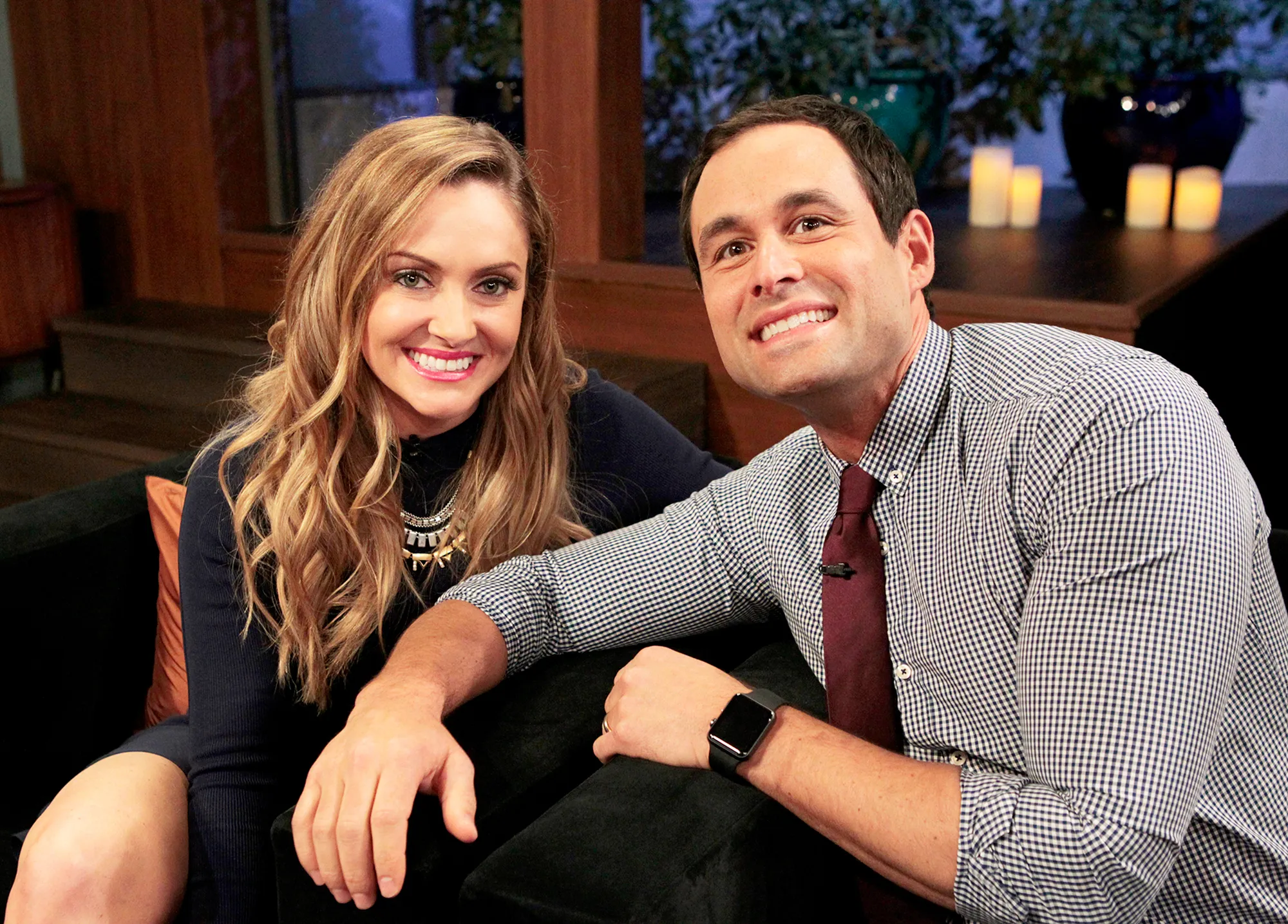 Molly Mesnick and Jason Mesnick on ABC's after-show ‘Bachelor Live‘