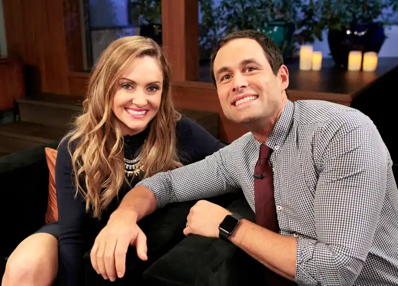 Molly Mesnick and Jason Mesnick on ABC's after-show ‘Bachelor Live‘