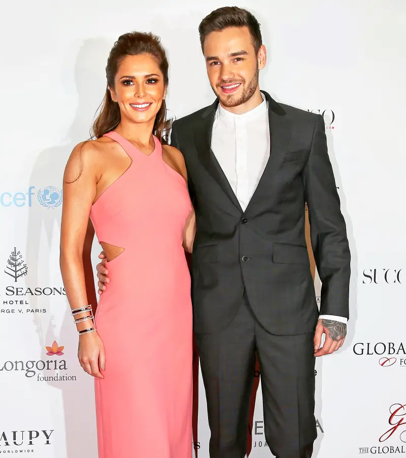 Cheryl Cole and Liam Payne attend the 7th edition of the Global Gift 2016 Gala diner in Paris at the Four Seasons Hotel in Paris, France.