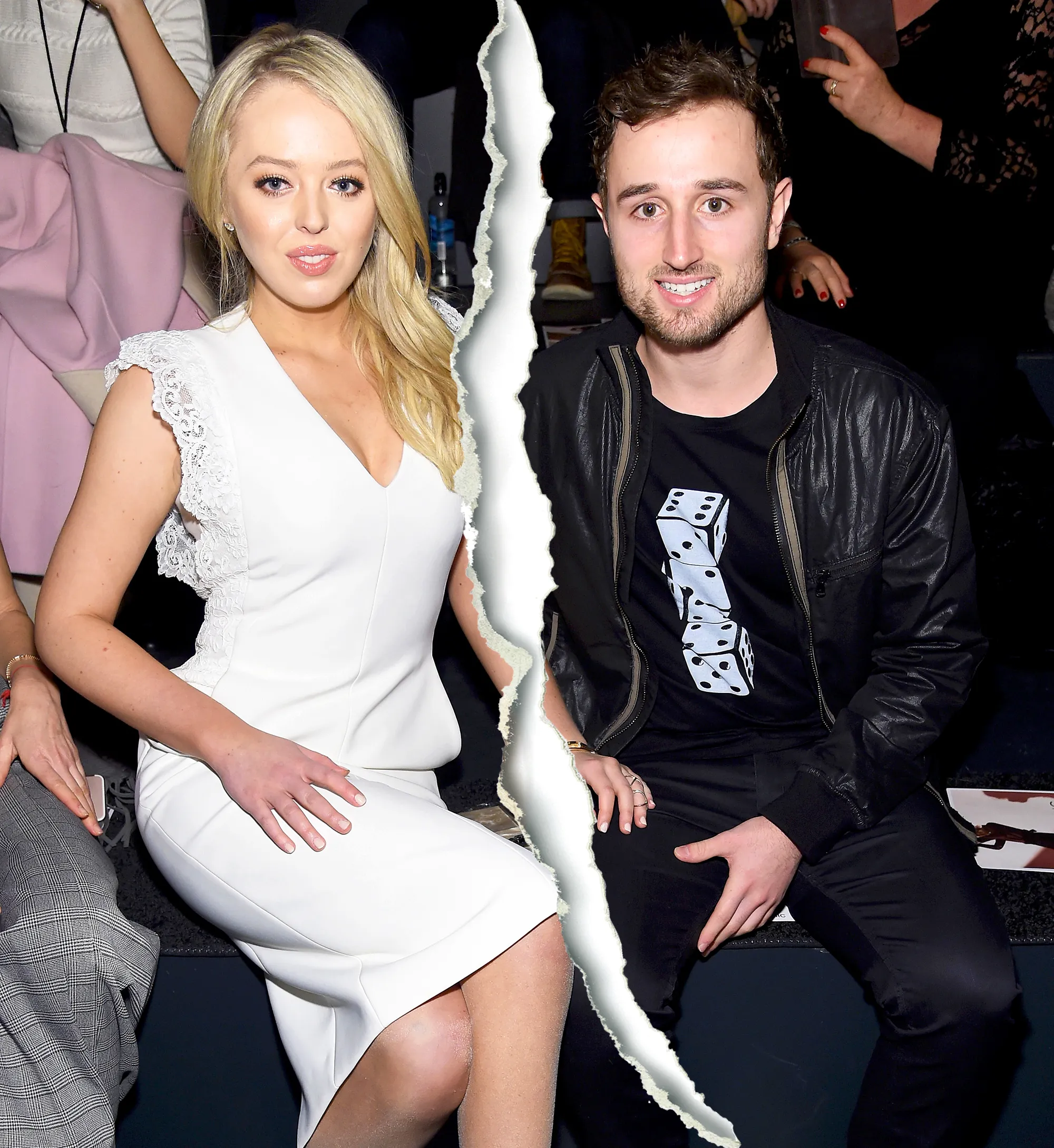 Tiffany Trump and Ross Mechanic attend the Taoray Wang collection during New York 2017 Fashion Week: The Shows at Gallery 1 Skylight Clarkson Sq in New York City.