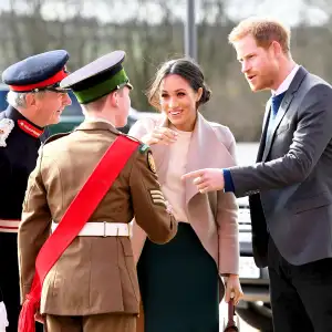 Prince Harry and Meghan Markle attend an event to mark the second year of youth-led peace-building initiative Amazing the Space at the Eikon Exhibition Centre on March 23, 2018 in Lisburn, Northern Ireland.
