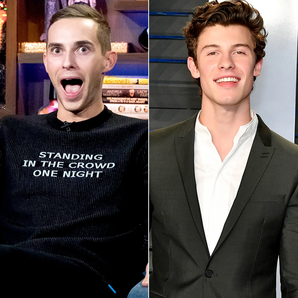 Adam Rippon and Shawn Mendes