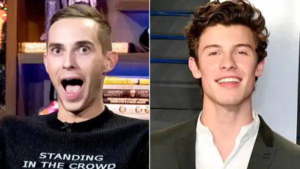 Adam Rippon and Shawn Mendes