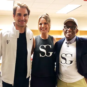 Roger Federer Savannah Guthrie Al Roker