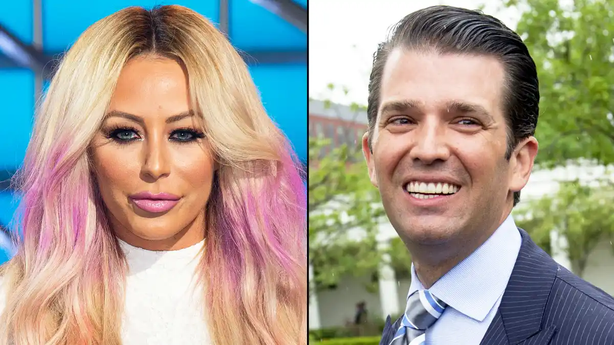 Aubrey O’Day and Donald Trump Jr.