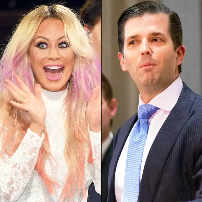 Aubrey O'Day and Donald Trump Jr.