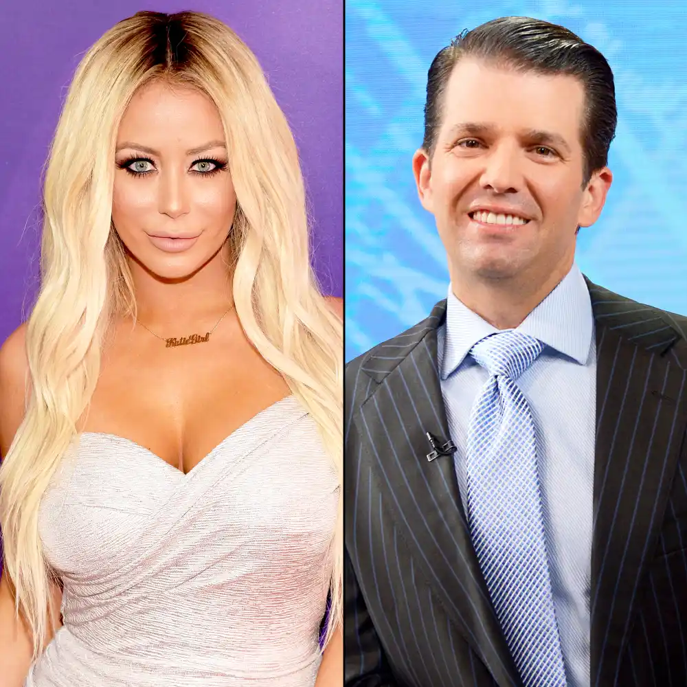 Aubrey O&rsquo;Day and Donald Trump Jr.