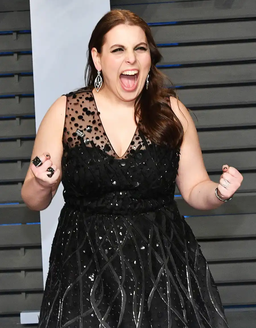 Beanie Feldstein Oscars 2018 Vanity Fair Oscar Party