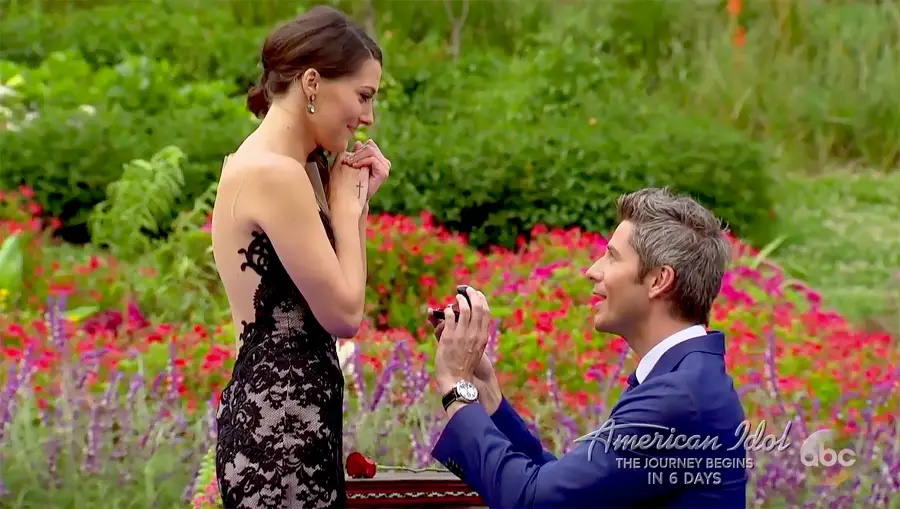 Arie Luyendyk Jr Becca K The Bachelor proposal