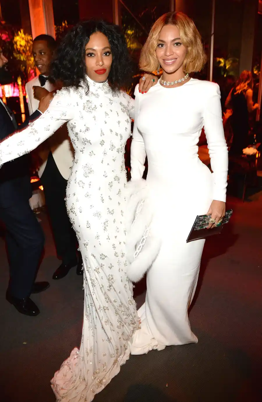 Solange and Beyonce