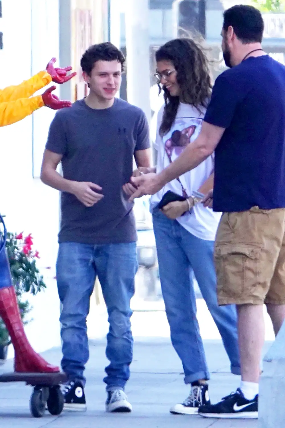 Zendaya and Tom Holland