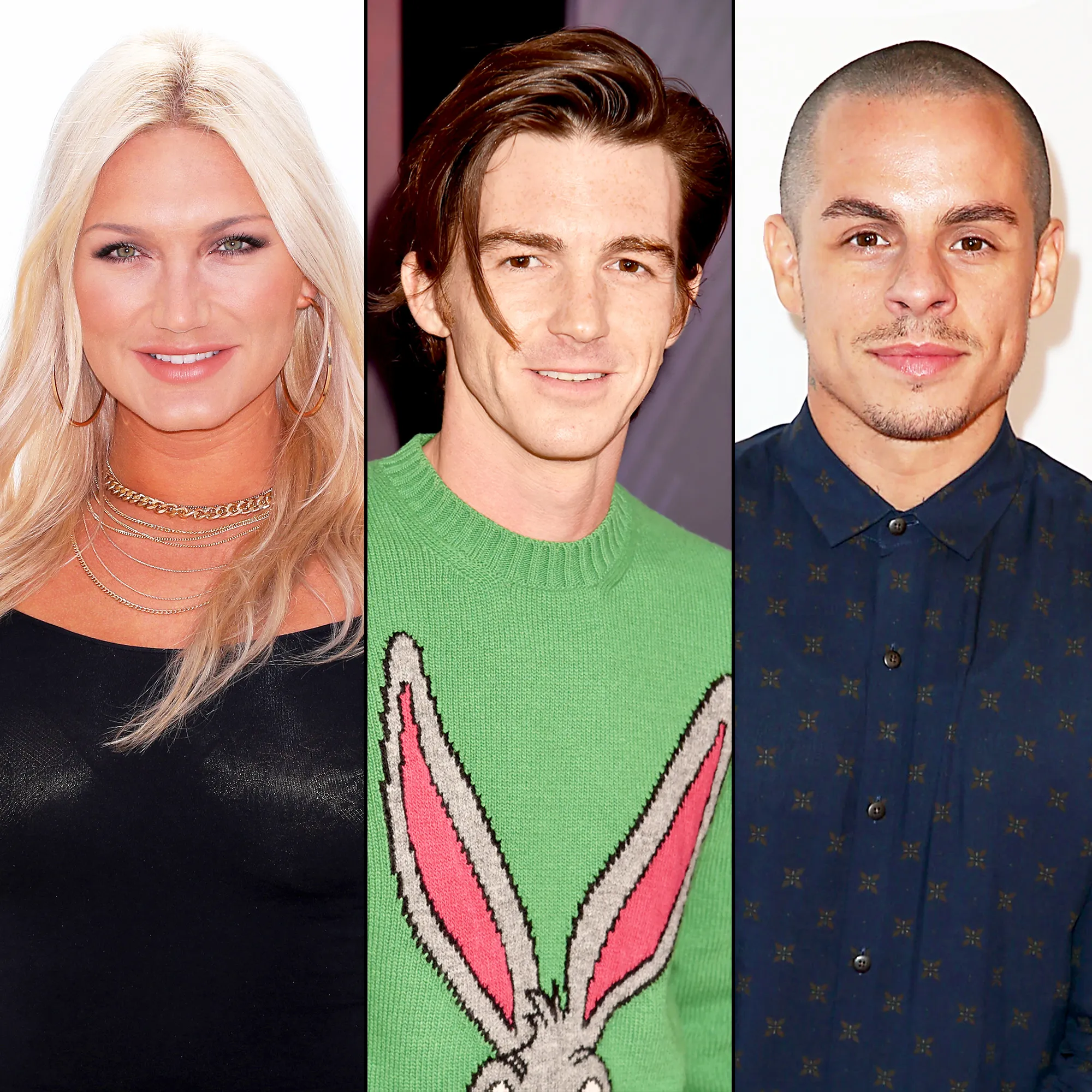Brooke Hogan, Drake Bell and Casper Smart