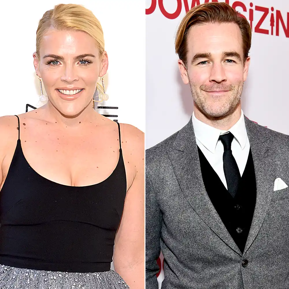 Busy Philipps and James Van Der Beek