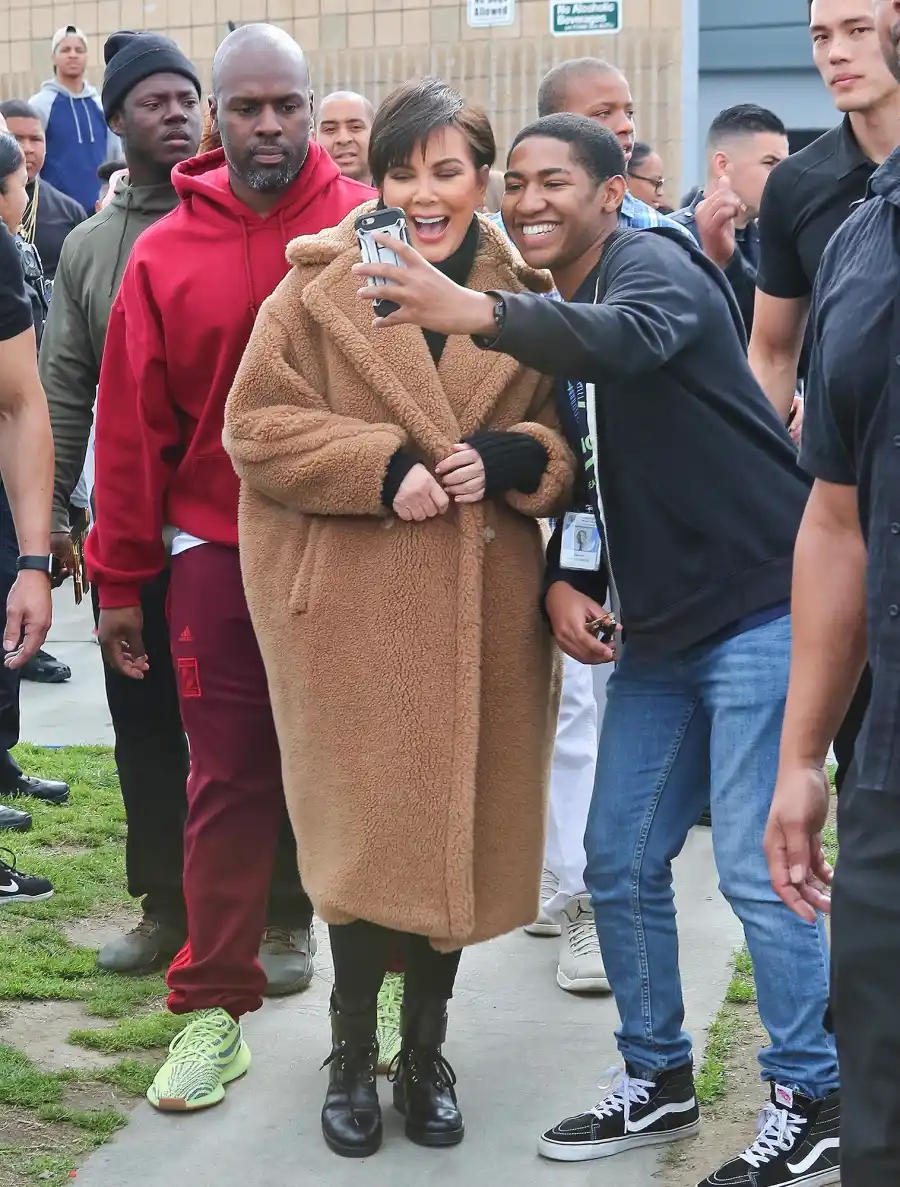 Corey Gamble, Kris Jenner, Fans, Watts Empowerment Center, Key to our Hearts