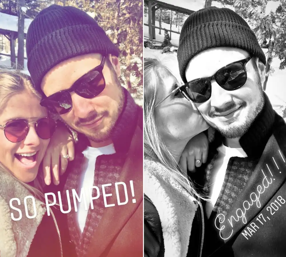 Dean Sheremet and Vanessa Black engaged