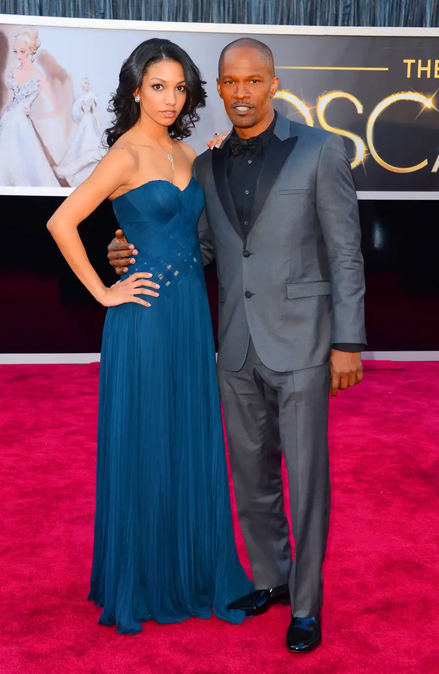 jamie-foxx brought family to oscars