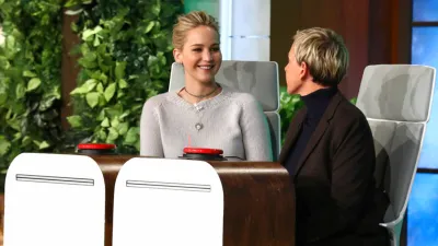Jennifer Lawrence on Ellen