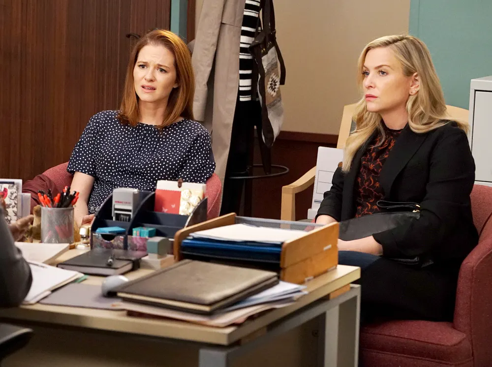 Sarah Drew and Jessica Capshaw on Grey's Anatomy