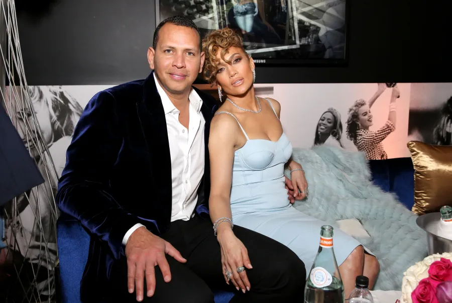 Jennifer Lopez and Alex Rodriguez