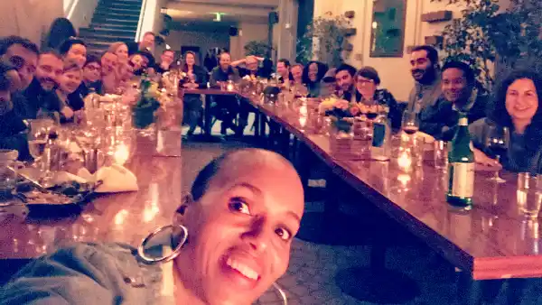 Kerry Washington hosts dinner for ‘Scandal’ cast and crew