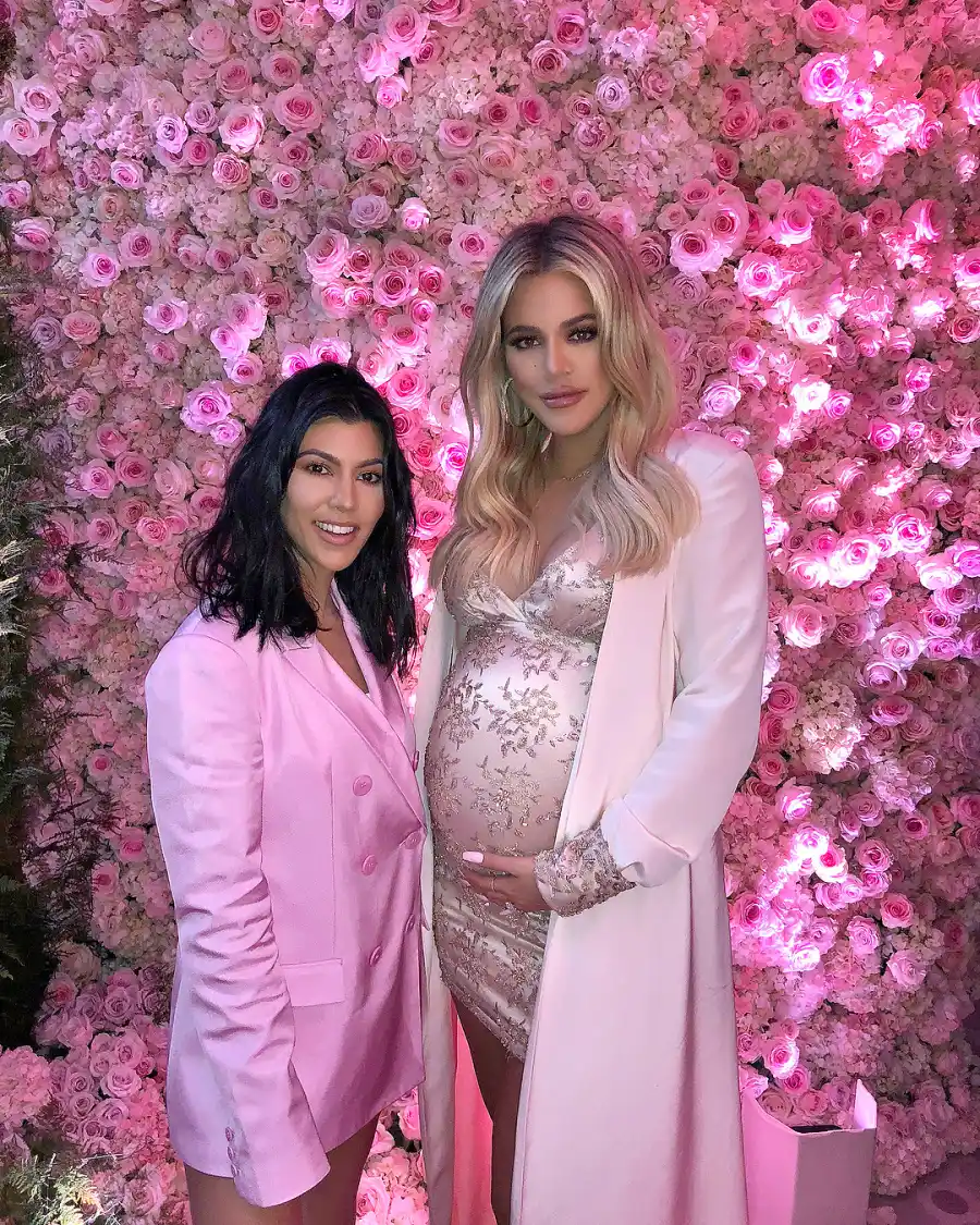 Kourtney Kardashian, Khloe Kardashian, Tristan Thompson, Baby Shower