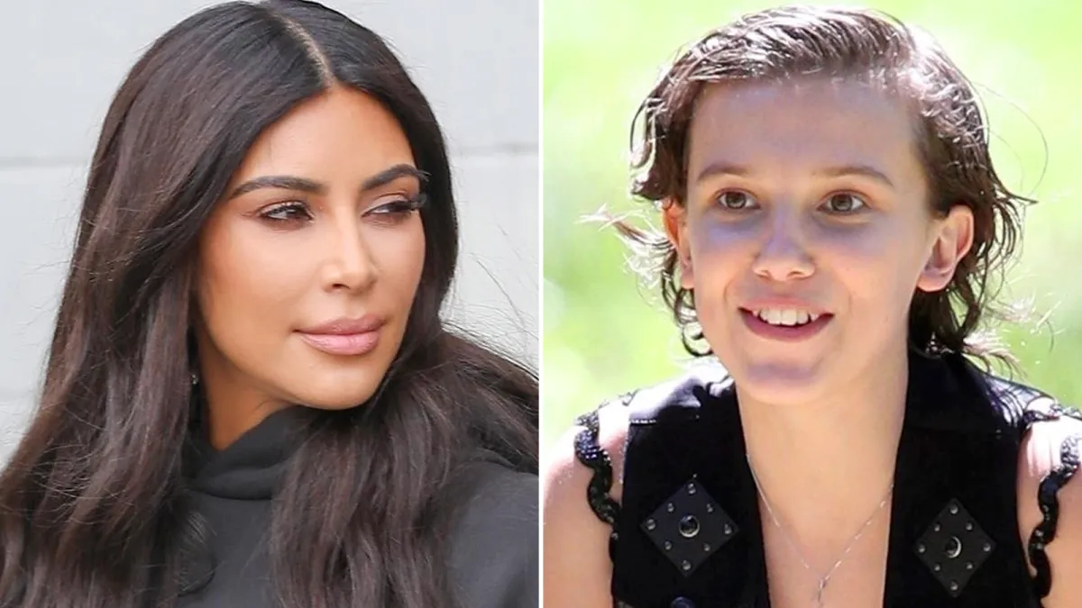 Kim Kardashian, Millie Bobby Brown