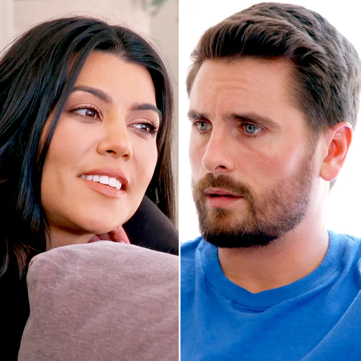 Kourtney Kardashian and Scott Disick