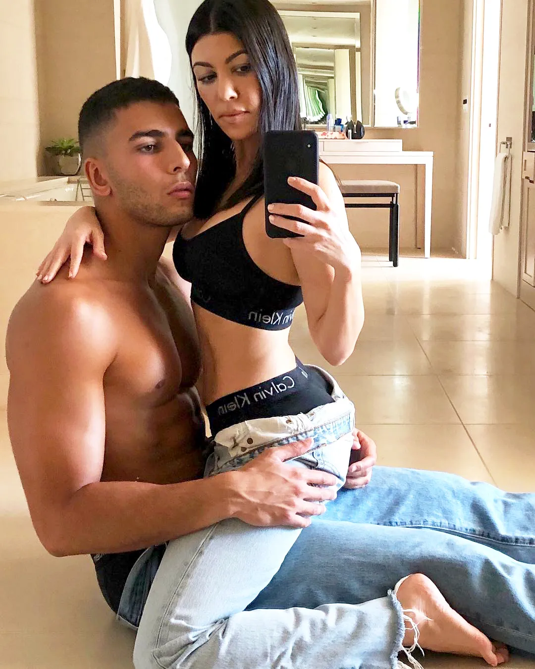Kourtney Kardashian and Younes Bendjima