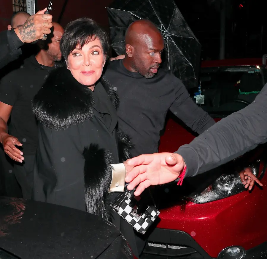 Kris Jenner, Corey Gamble, Tristan Thompson, Birthday Party