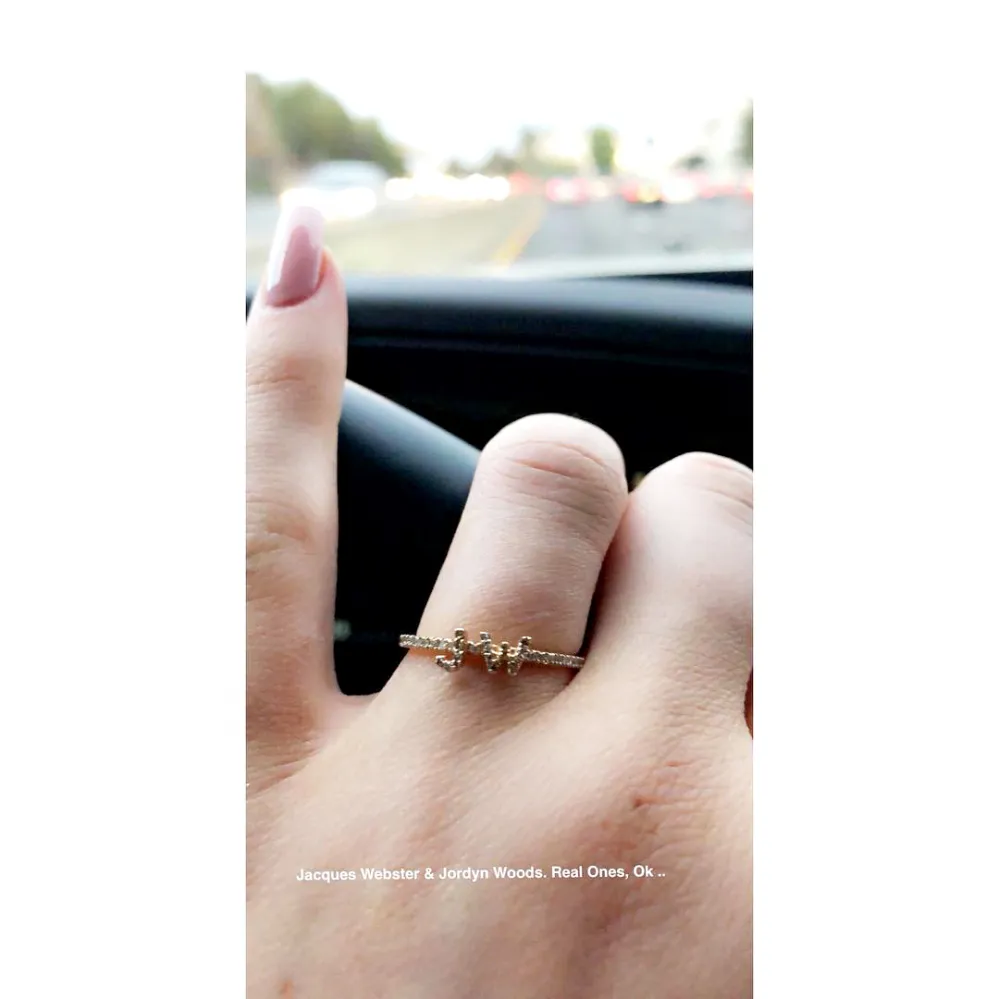 Kylie Jenner Wears Travis Scott&rsquo;s Initials on Ring Finger