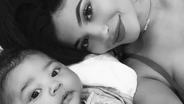 Kylie posts first selfies with daughter Stormi