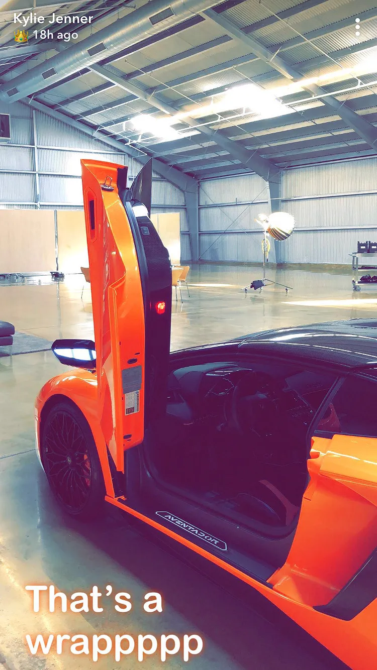 Kylie Jenner, Tyga, Dream, Lamborghini