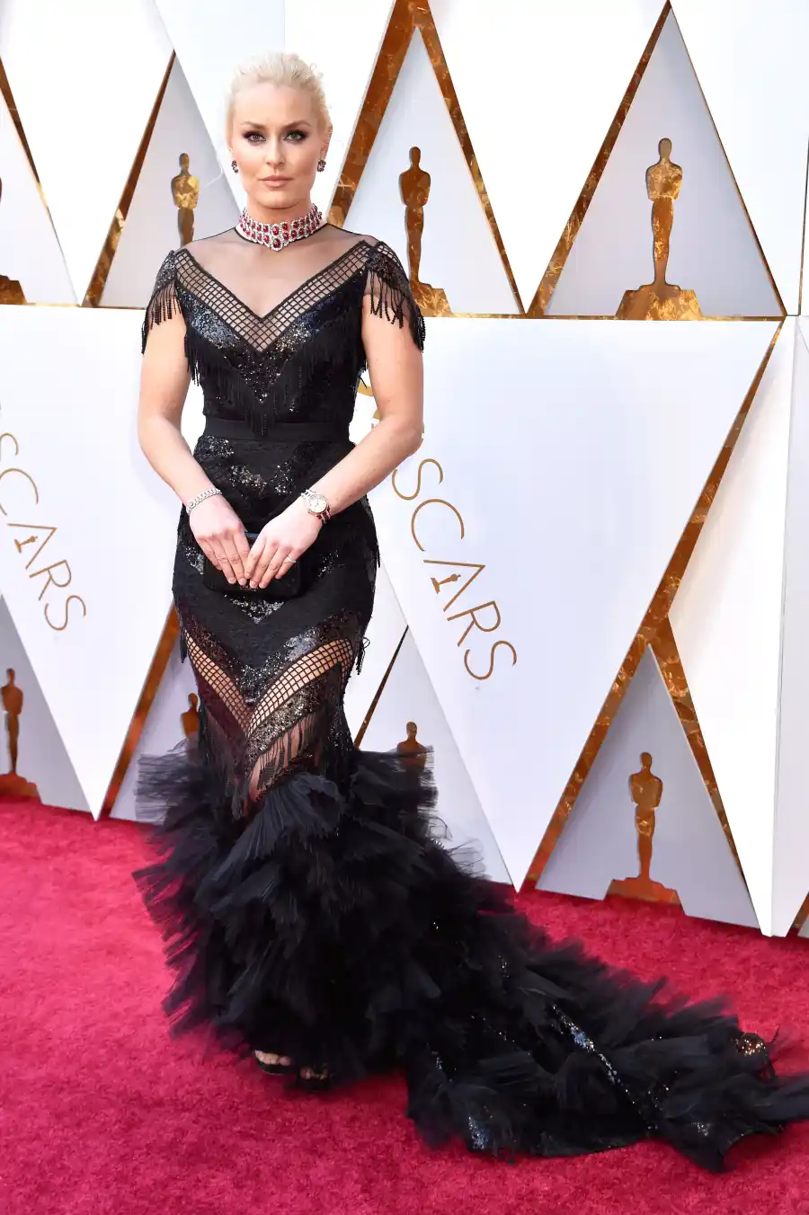 Lindsey Vonn AA Oscars 2018