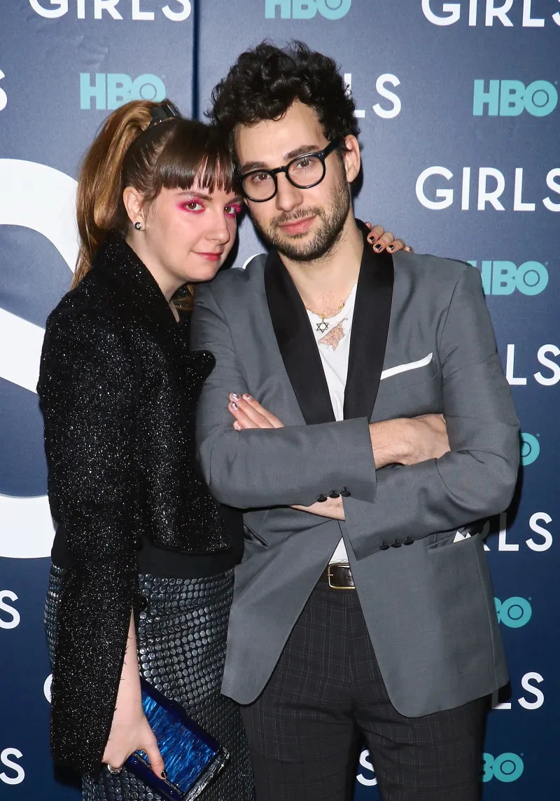 Lena Dunham and Jack Antonoff friendly exes