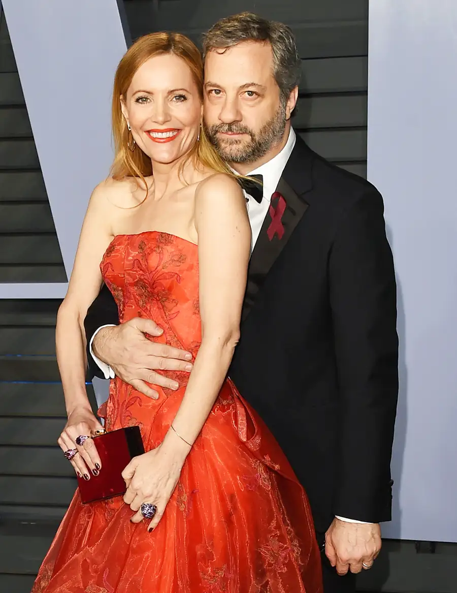 Leslie Mann Judd Apatow Oscars 2018 Vanity Fair Oscar Party