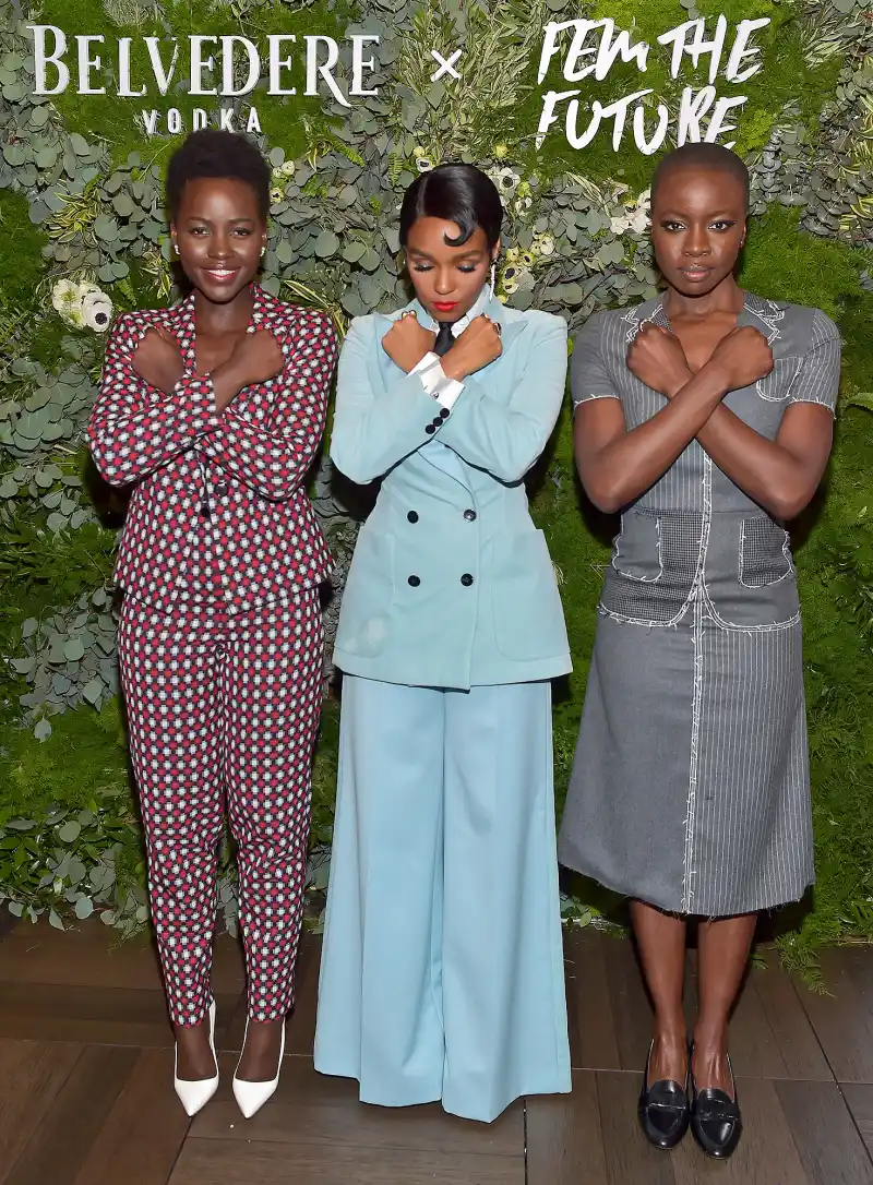 Lupita Nyong'o, Janelle Monae, Danai Gurira, Belvedere Vodka, Brunch, Fem the Future