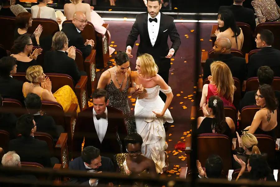 Armie Hammer Gal Gadot Margot Robbie Oscars 2018