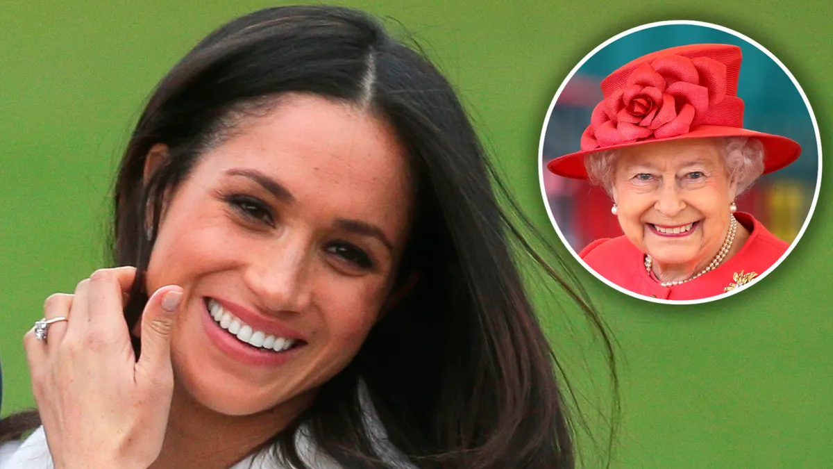 Meghan Markle and Queen Elizabeth II