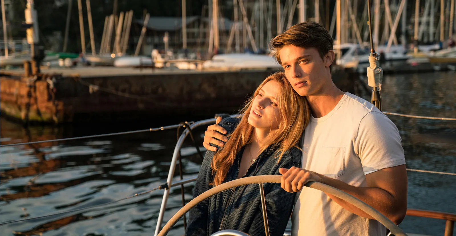 Bella Thorne and Patrick Schwarzenegger in 'Midnight Sun.'
