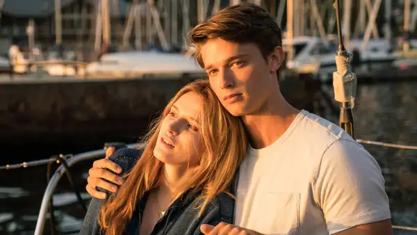 Bella Thorne and Patrick Schwarzenegger in 'Midnight Sun.'