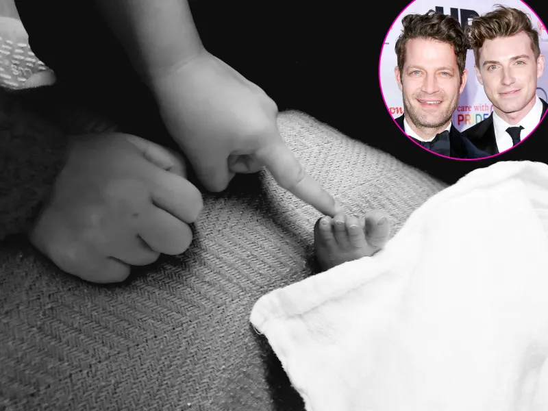 Nate Berkus and Jeremiah Brent welcomed son Oskar via surrogate on March 26