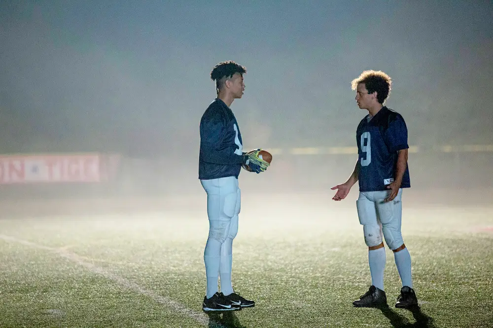 Donald Dash as Jamal Harris and Damon J. Gillespie as Robbie Thorne on &lsquo;Rise&lsquo;